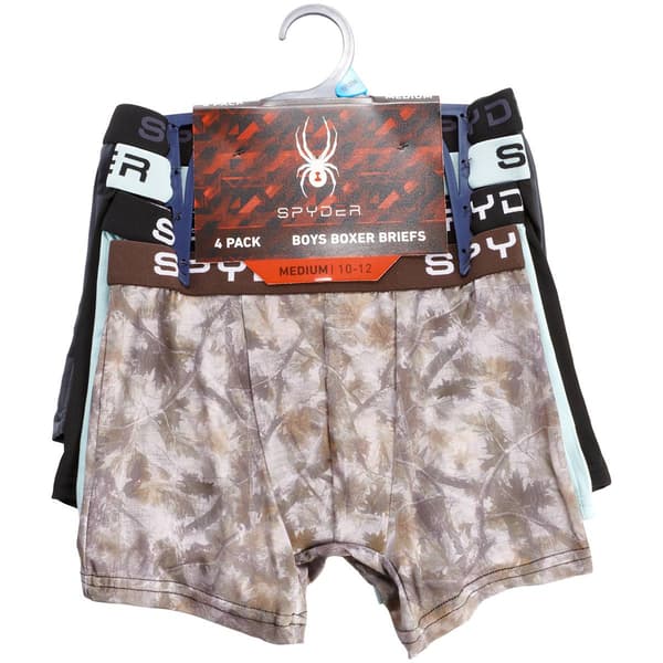Boys (8-14) Spyder Knitted Boxer Briefs - Camo/Solid - image 