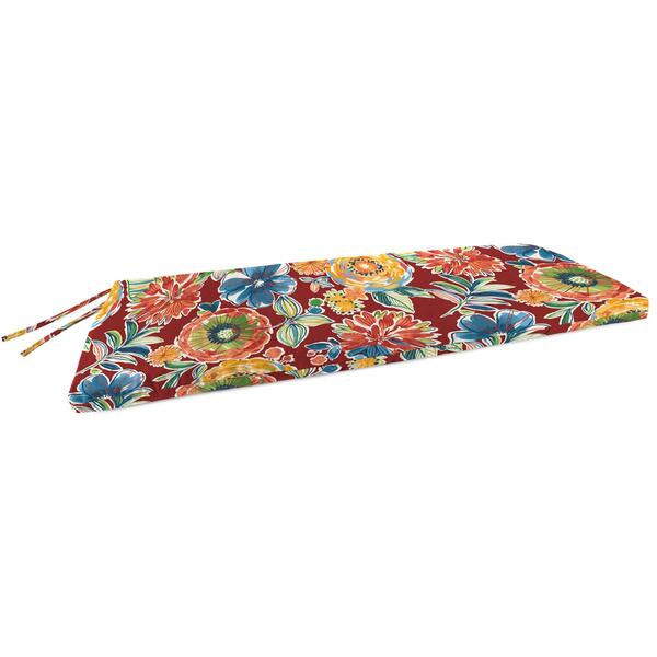 Jordan Manufacturing Colsen Berry Outdoor Bench Cushion - image 