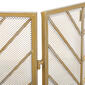 9th & Pike&#174; Contemporary Brass Metal Fireplace Screen - image 4