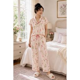 Womens Dreaming of Jules Short Sleeve Floral Pajama Set