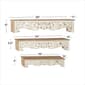 9th & Pike® Wood Wall Shelves - Set Of 3 - image 7
