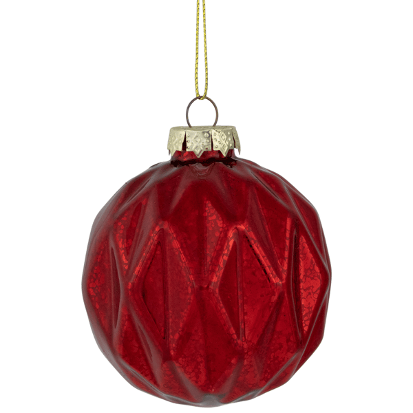 Northlight 9ct. Red Shiny Ball and Onion Christmas Ornaments