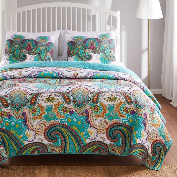 Greenland Home Fashions&#8482; Nirvana Boho Paisley Quilt Set