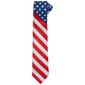 Mens American Lifestyle American Flag Tie - image 1