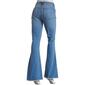 Juniors Celebrity Pink Mid Rise Button Front Patch Pocket Pants - image 2