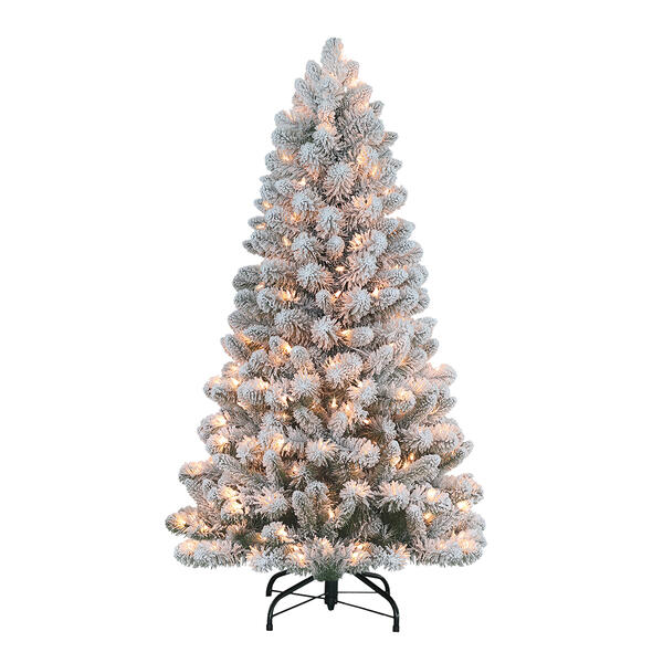 Puleo International Pre-Lit 4.5ft. Virginia Pine Christmas Tree - image 