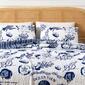 FreshFold 3pc. Nautical Coastal Themed Bedspread Quilt Set - image 2