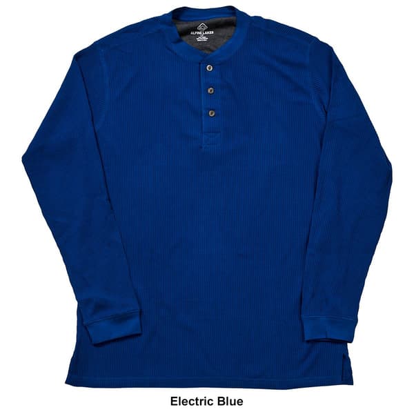 Mens Big &amp; Tall Alpine Lakes Thermal Long Sleeve Henley