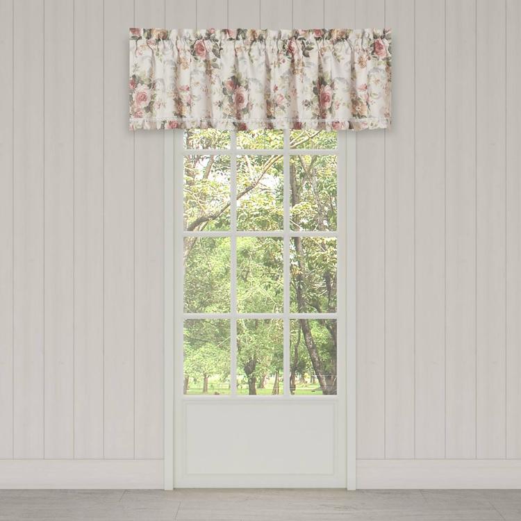 Royal Court Chablis Window Straight Valance - 72x17