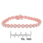Haus of Brilliance 14kt. Rose Gold Plated Diamond Tennis Bracelet - image 5