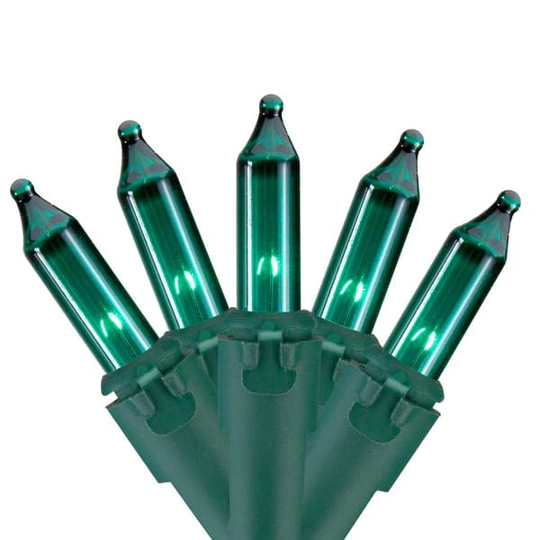 Northlight Seasonal 100ct. Teal Green Mini Christmas Lights