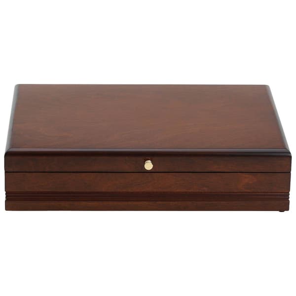 Reed & Barton&#40;R&#41; Taunton&#40;tm&#41; Mahogany Flatware Chest - image 