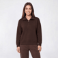 Womens DKNY Sport Long Sleeve Mock Neck Half Zip Sweatshirt - image 5