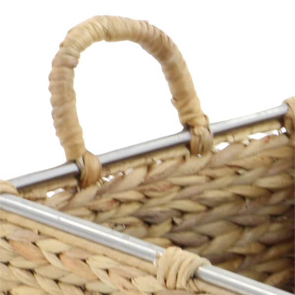 9th & Pike® Medium Natural Seagrass Basket - Set Of 3