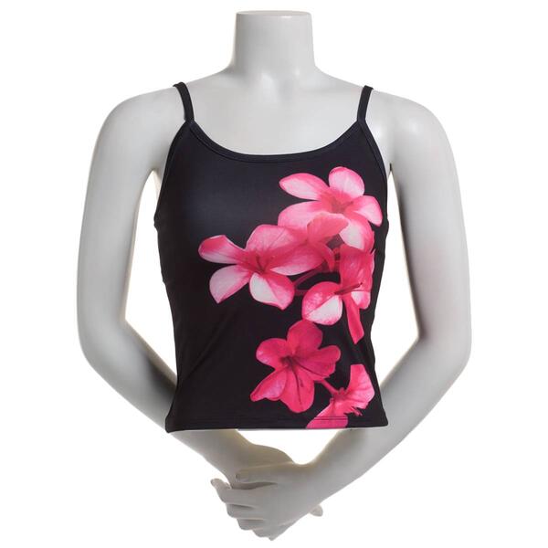 Juniors Madden Girl Plumeria Cropped Camisole - image 