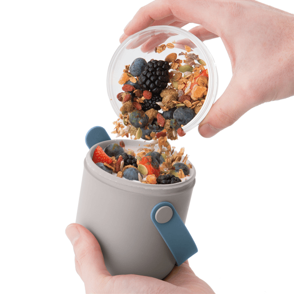 BergHOFF Leo 5pc. Travel Set with Dual Lunch Pot & Flatware