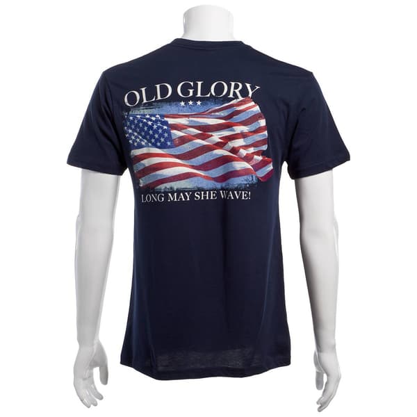Mens Old Glory Graphic Short Sleeve Tee