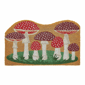 VCNY Home Mushroom Outdoor Coir Doormat - image 1