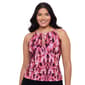 Womens TrimShaper Sunshower Batik Abstract Tankini Swim Top - image 1