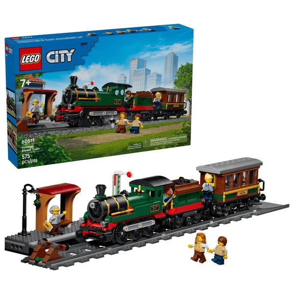 LEGO(R) City Vintage Steam Train Building Kit - image 