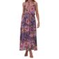 Plus Size Robbie Bee Sleeveless Halter Neck Chiffon Midi Dress - image 1
