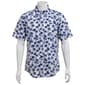 Mens Chaps Cotton Palm Tree Button Down Shirt - White - image 2