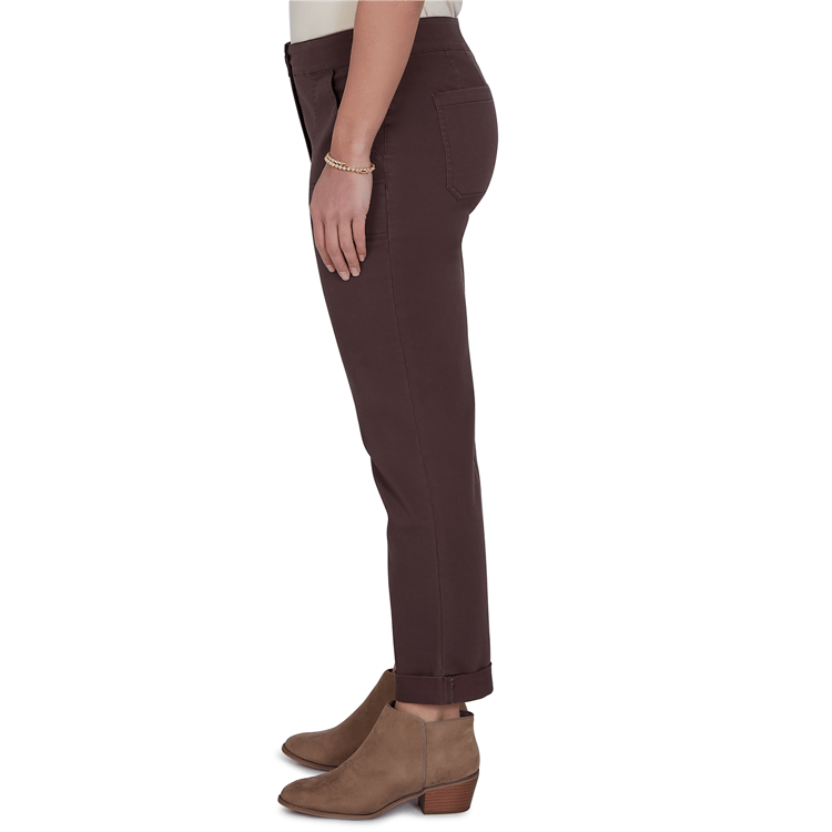 Womens Ruby Rd. Romance On The Ranch Washed Twill Pants
