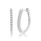 Nova Star&#174; 1/4ctw. Lab Grown Diamond Huggie Hoop Earrings - image 2