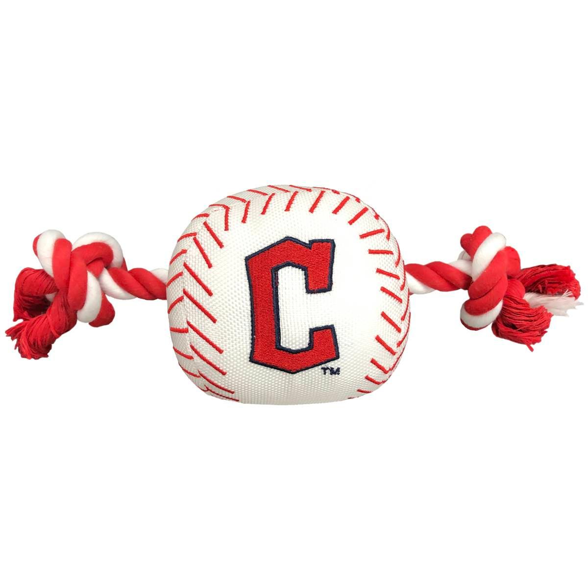 MLB Cleveland Guardians Baseball Rope Toy