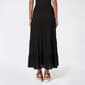 Juniors Love Tree Gauze Tie Waist Tier Crochet Maxi Skirt - image 6