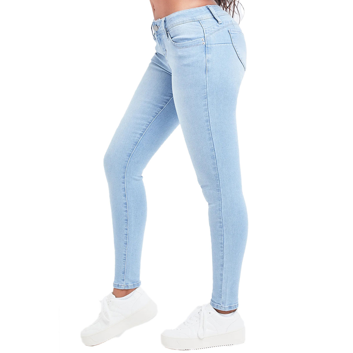 Juniors YMI® Wanna Betta Butt Repreve One Button Denim Jeans