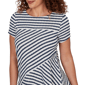 Womens Skye’s the Limit Summer Spice Stripe Knit Blouse - image 5