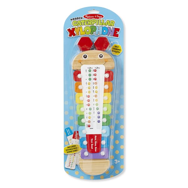 Melissa &amp; Doug® Wooden Caterpillar Xylophone