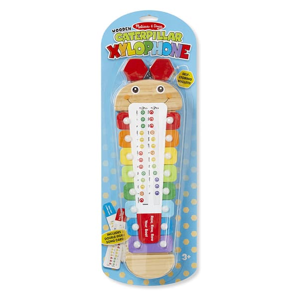 Melissa &amp; Doug® Wooden Caterpillar Xylophone