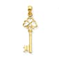 Gold Glassics&#40;tm&#41; 14kt. Polished 3D Key Pendant - image 1
