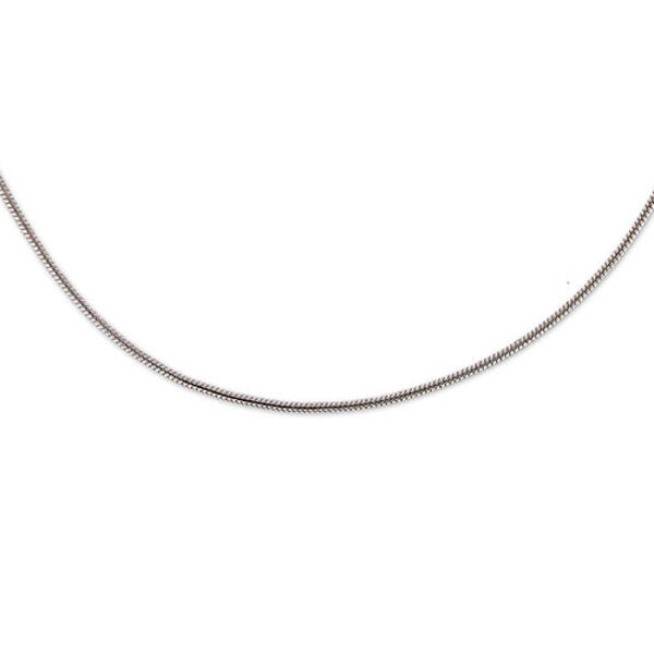 Sterling Silver 16in. Snake Chain Necklace - image 
