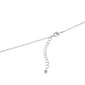 Athra Silver Plated Crystal Heart Pendant Necklace - image 2