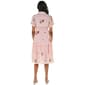 Womens Figueroa & Flower Short Sleeve Tier Floral A-Line Dress - image 3