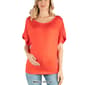 Womens 24/7 Comfort Apparel Dolman Maternity Top - image 4