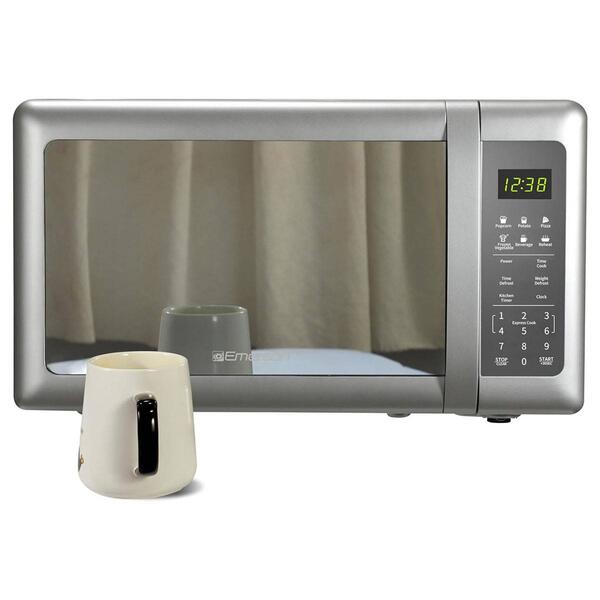 Emerson 0.7 cu. ft. Mirror Microwave - image 