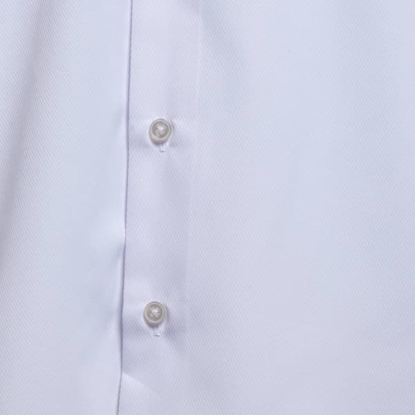 Mens Bill Blass Microfiber Diamond Slim Fit Dress Shirt - White