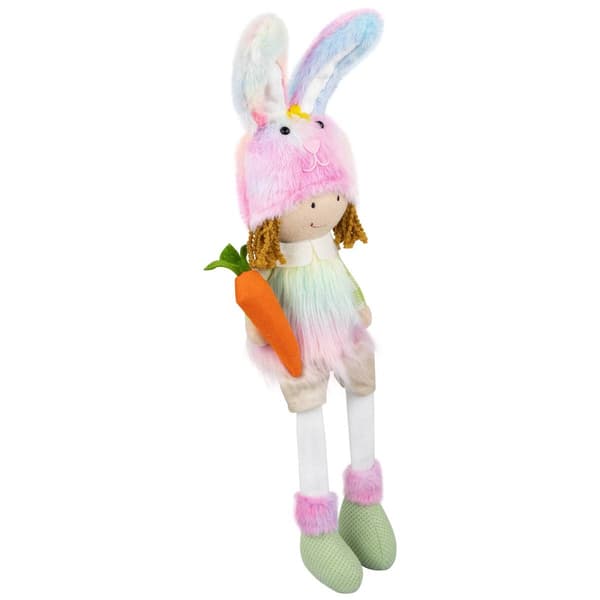 Northlight Seasonal Girl Easter Figurine with Dangling Legs
