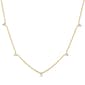 Nova Star(R) Gold over Sterling Silver Lab Grown Diamond Necklace - image 1