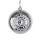 National Tree 6pc. Silver Shatterproof Ornament Balls - image 6