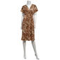 Womens Due Time Ditsy Floral Yummy Maternity Midi Dress - image 2