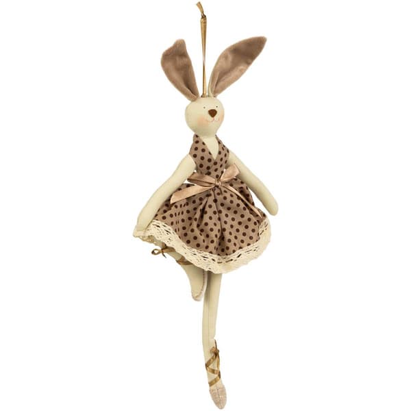 Northlight Seasonal Plush Ballerina Bunny Hanging Easter Décor
