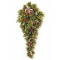 National Tree 36in. LED Battery Operated Frosted Teardrop Swag - image 1