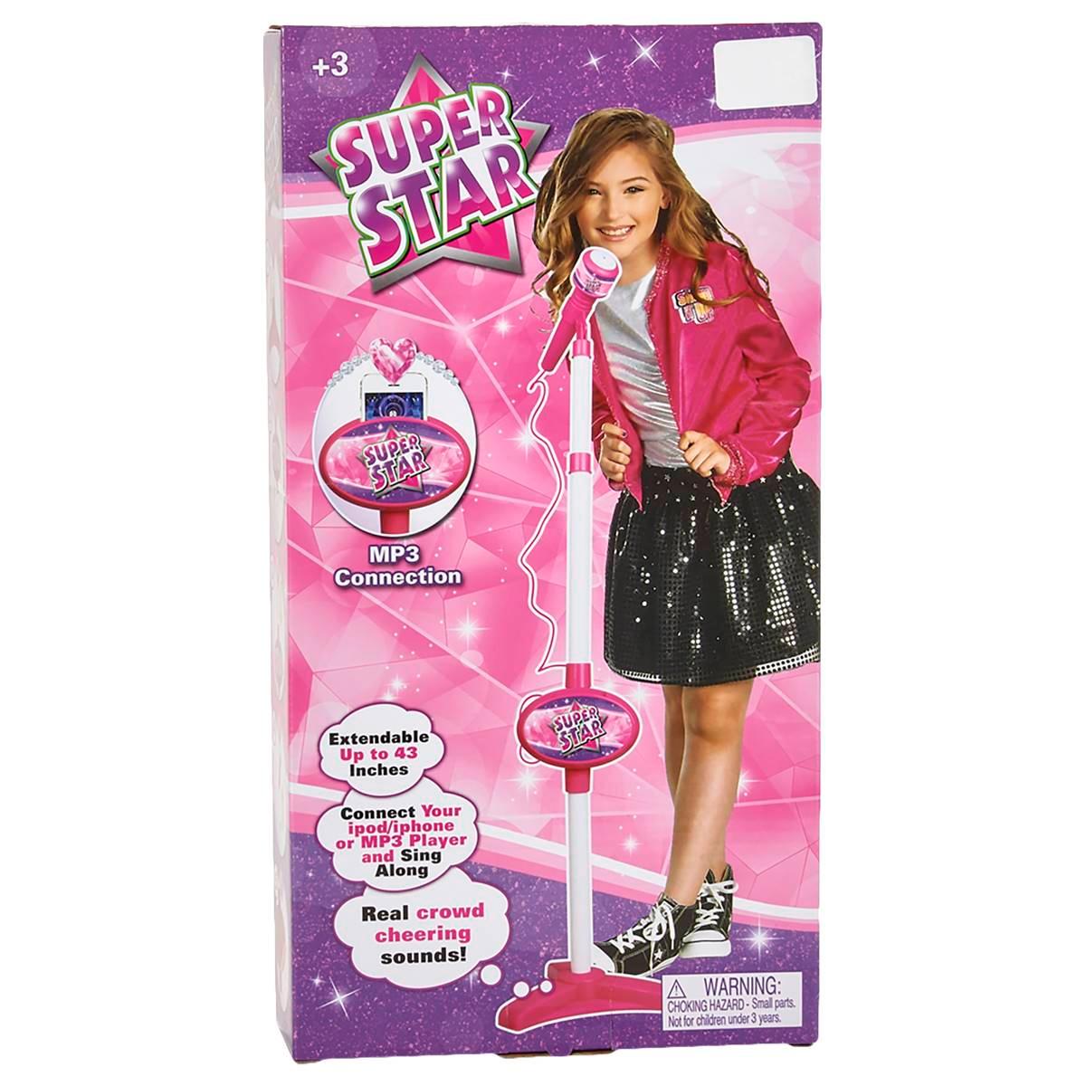 Super Star Microphone with Stand
