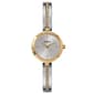Womens Timex(R) Two-Tone Crystal Semi Bangle Watch - TW2W96200JT - image 1
