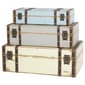 9th & Pike® Farmhouse Wooden Trunks - Set of 3 - image 4